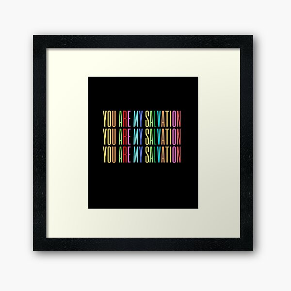 Item preview, You Are My Salvation Graphic Shirt designed and sold by WilkDesign.