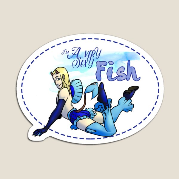 Sexy Fish Magnet