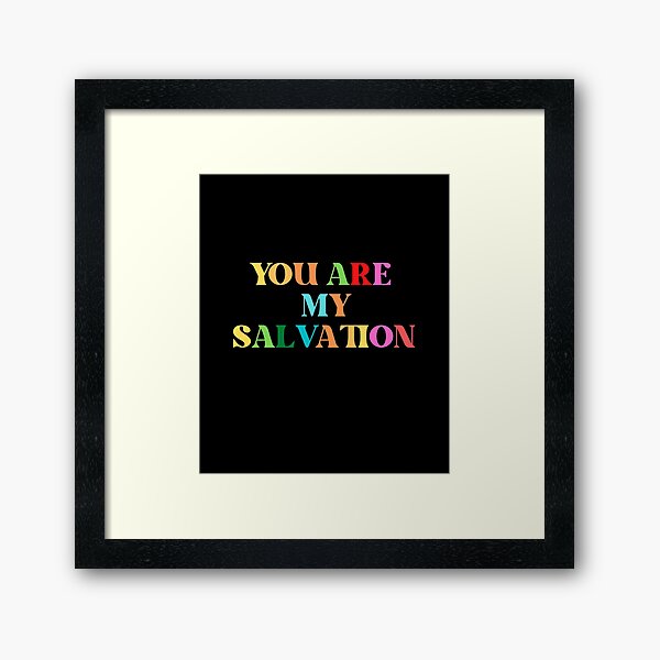 Item preview, You Are My Salvation Graphic Shirt  designed and sold by WilkDesign.
