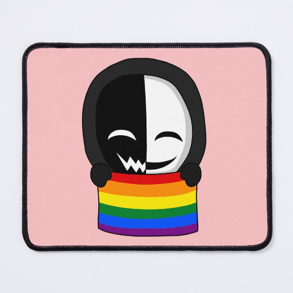 Item preview, creepypasta pride chibi kagekao designed and sold by EveryCuteThings.
