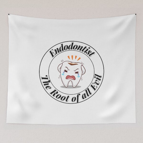 Item preview, Endodontist the Root of all Evil designed and sold by Profession-Co.