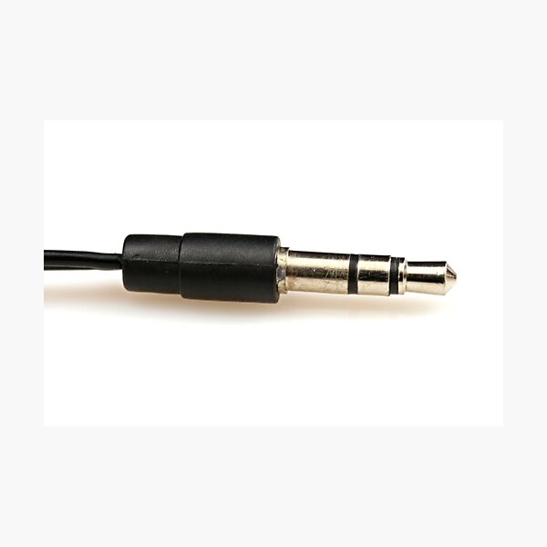 Item preview, A close up image of a headphone jack designed and sold by tethysimaging.