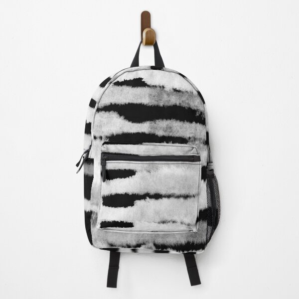Item preview, Abstract Sumi e Style Horizontal Stripe Print designed and sold by sundae-artisan.
