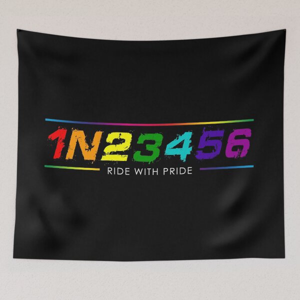Item preview, 1N23456 Ride Motorcycle with Pride LGBT designed and sold by geekone.