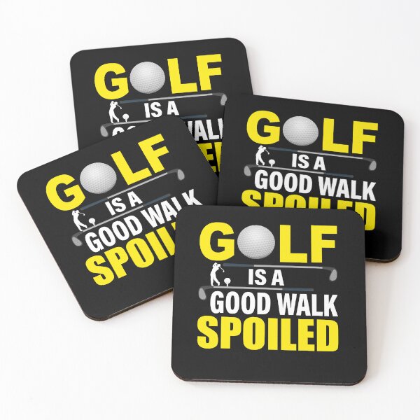 Item preview, Golf Is a Good Walk Spoiled - Funny Golf Saying designed and sold by deepan chandrasekaran.