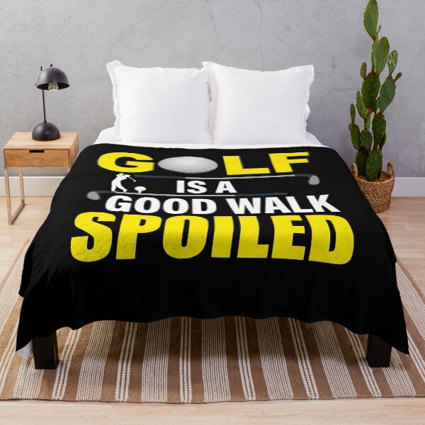 Item preview, Golf Is a Good Walk Spoiled - Funny Golf Saying designed and sold by deepan chandrasekaran.