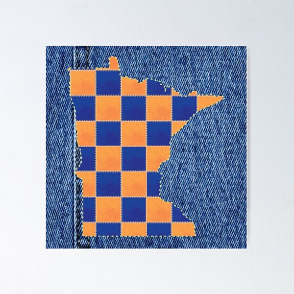 Item preview, Minnesota Patch - Vikings Colors designed and sold by yusaku.