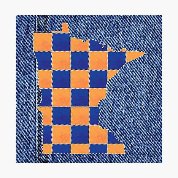Item preview, Minnesota Patch - Vikings Colors designed and sold by yusaku.