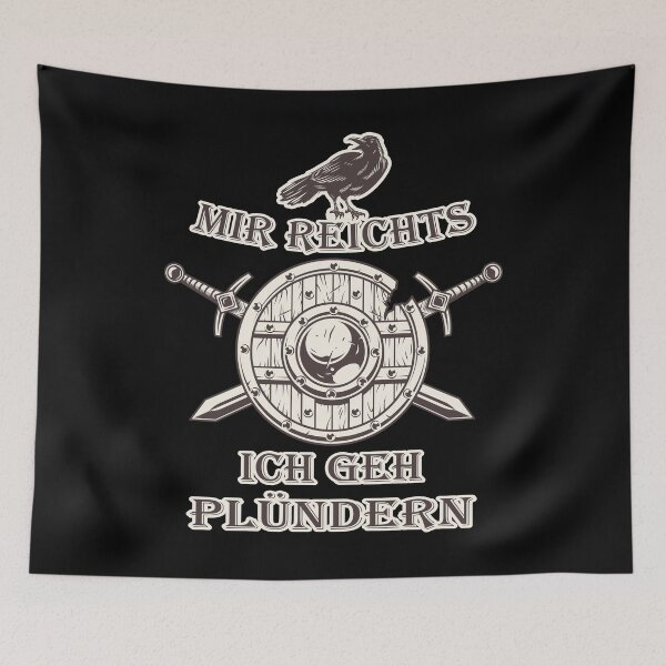 Artikelvorschau, Wikinger - Viking - Mir reichts, ich geh´ plündern entworfen und verkauft von Shirt-Designs.
