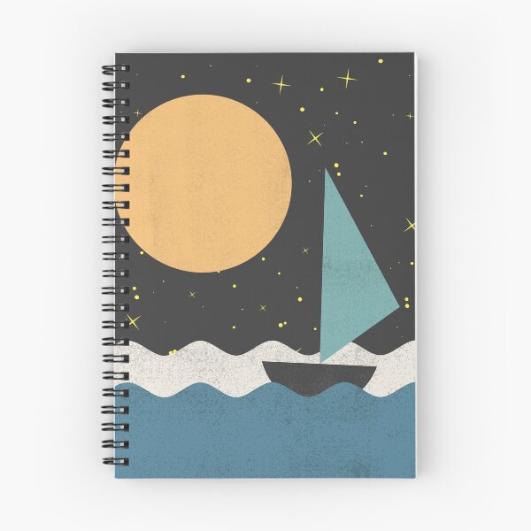 Item preview, Wanderlust, Longing for the Far Away, Boat on the Sea designed and sold by AlfabetDesign.