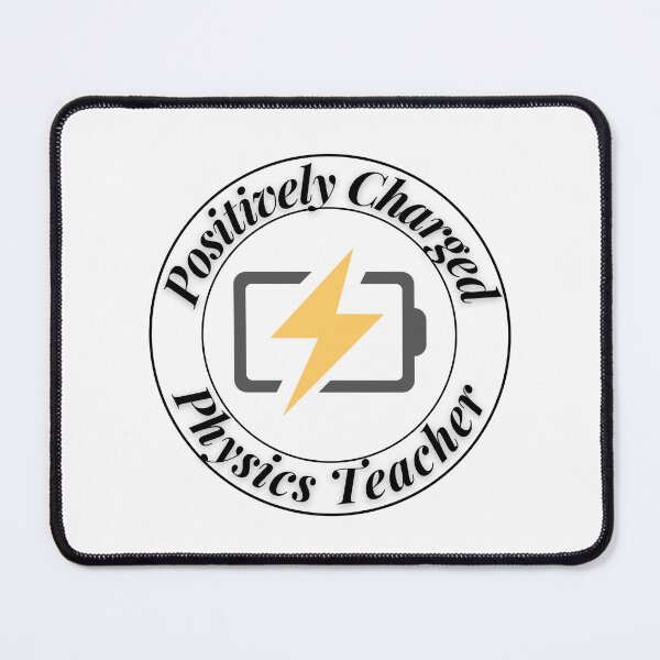 Item preview, Positively Charged Physics Teacher designed and sold by Profession-Co.