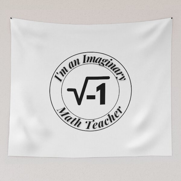 Item preview, I'm an Imaginary Math Teacher designed and sold by Profession-Co.