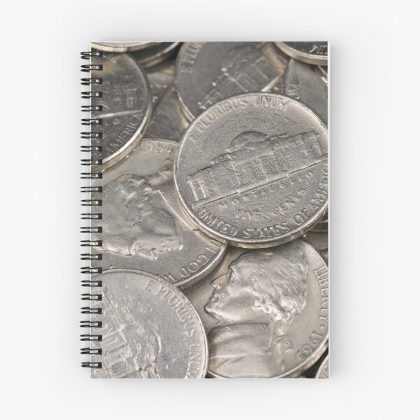 Item preview, A close up image of American nickels designed and sold by tethysimaging.