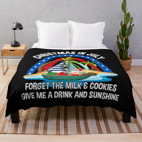 Item preview, Rainbow Xmas In July Forget The Milk & Cookies Santa Drink designed and sold by AsmaAkther.