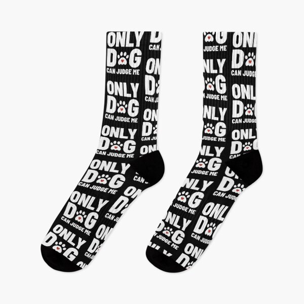 Item preview, Only Dog Can Judge Me designed and sold by Denti Kanys ⭐⭐⭐⭐⭐.