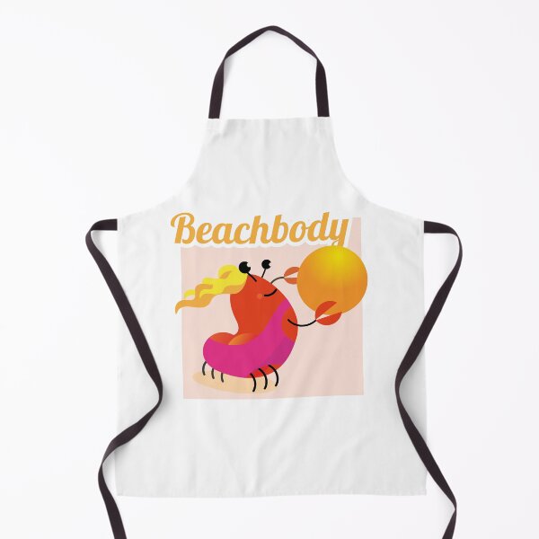 Item preview, Beachbody, crab in a bathing suit designed and sold by nadica.