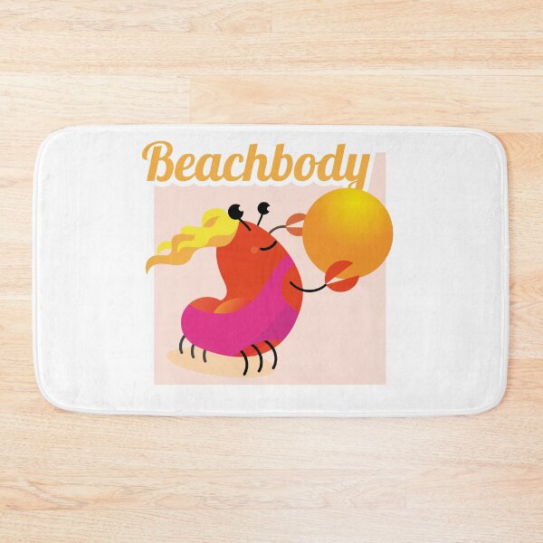 Item preview, Beachbody, crab in a bathing suit designed and sold by nadica.