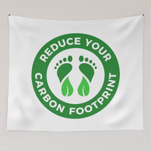 Item preview, Reduce Your Carbon Footprint designed and sold by TashaVector.