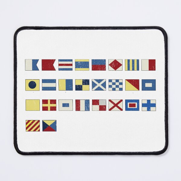 Item preview, Maritime Nautical Signal Alphabet Flags designed and sold by funnytshirtemp.