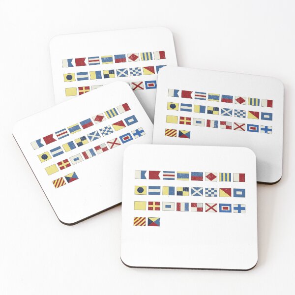 Item preview, Maritime Nautical Signal Alphabet Flags designed and sold by funnytshirtemp.