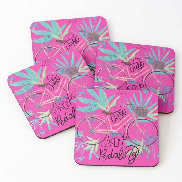 Item preview, Just Keep Pedaling designed and sold by Jiksy.