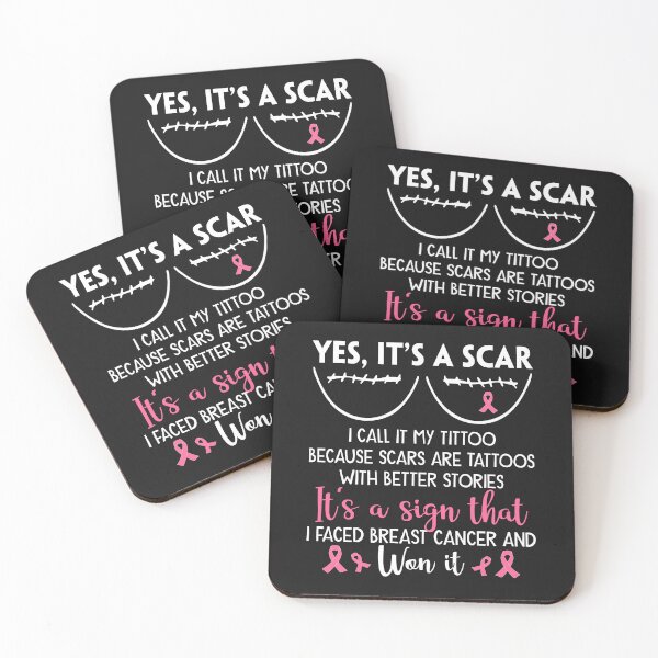 Item preview, Yes It's A Scar I Faced Breast Cancer And Won It designed and sold by Deborah-Jones.