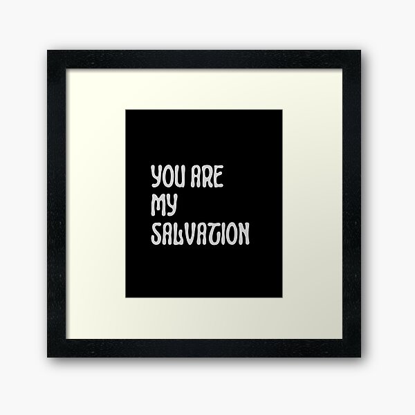Item preview, You Are My Salvation Graphic Shirt designed and sold by WilkDesign.