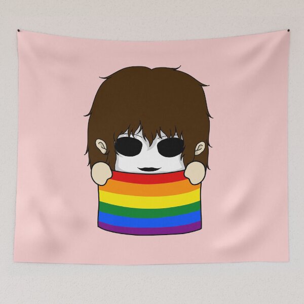 Item preview, creepypasta pride chibi masky designed and sold by EveryCuteThings.