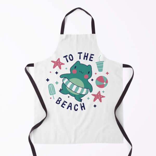 Item preview, Frog at the Beach designed and sold by Slothany.