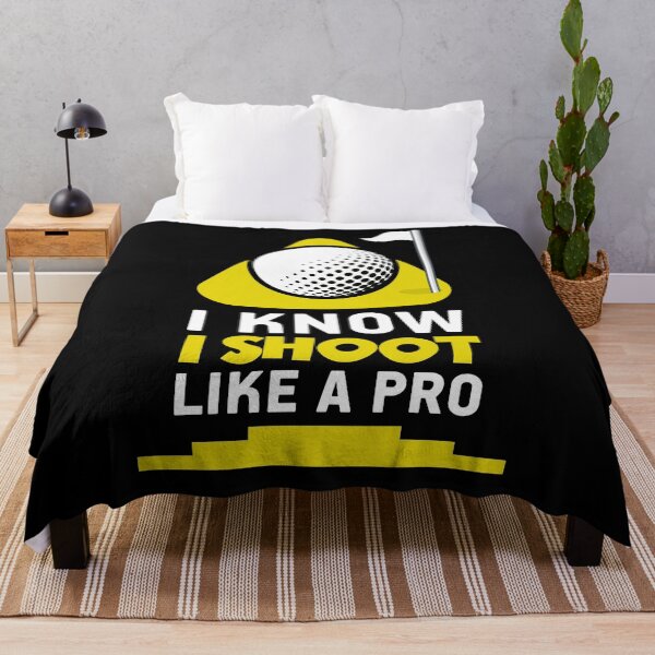 Item preview, I Know I Shoot Like A Pro - Funny Golf Saying designed and sold by deepan chandrasekaran.