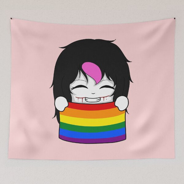 Item preview, creepypasta pride chibi nina the killer designed and sold by EveryCuteThings.