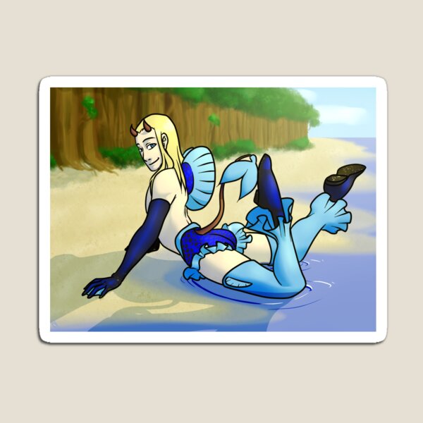 Sandy Velafish Magnet