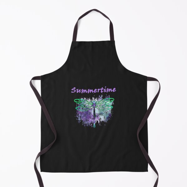 Item preview, Summertime Dragonfly - purple blue green watercolor designed and sold by virnmjan.