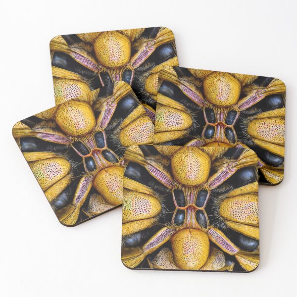 Item preview, Exoskeleton #3 | Insect | Bee | Wasp | Bug| Macrophotography | Close Up | Pattern  designed and sold by lrjtucker.
