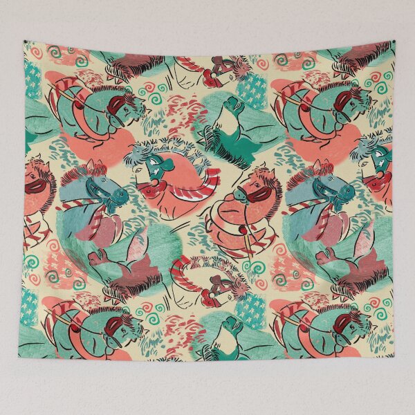 Item preview, beautiful dancing horses designed and sold by Idea y Design.