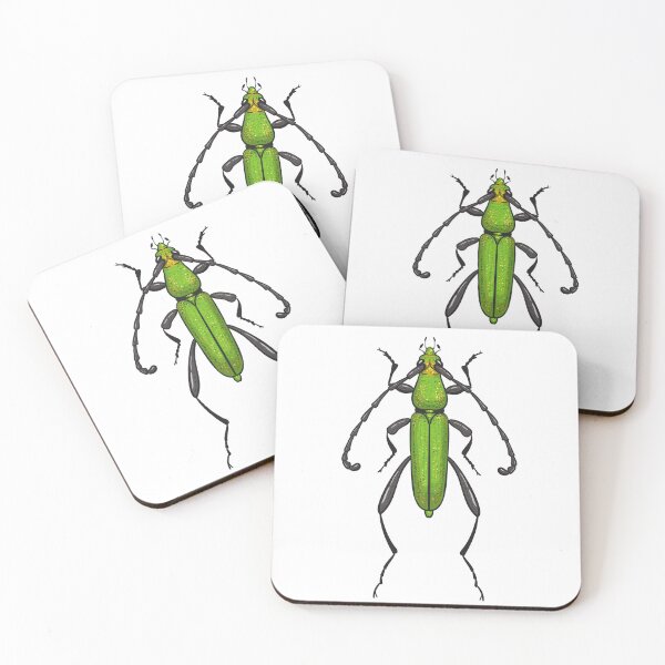 Item preview, Green beetle designed and sold by Katerina Mitkova Kirilova.