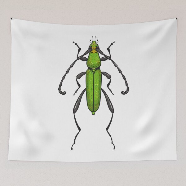 Item preview, Green beetle designed and sold by Katerina Mitkova Kirilova.