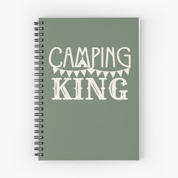 Item preview, Camping King Fun Camping Design designed and sold by TrulyEpoque.