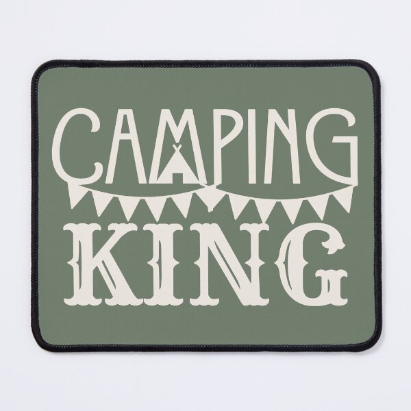 Item preview, Camping King Fun Camping Design designed and sold by TrulyEpoque.
