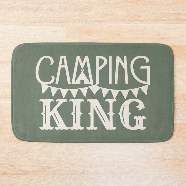 Item preview, Camping King Fun Camping Design designed and sold by TrulyEpoque.