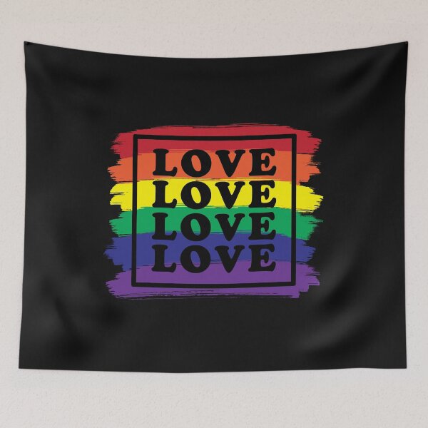 Item preview, Rainbow Equality LGBT Flag Love Win Gay Pride Les Bi Trans designed and sold by JohnTaylor2020.