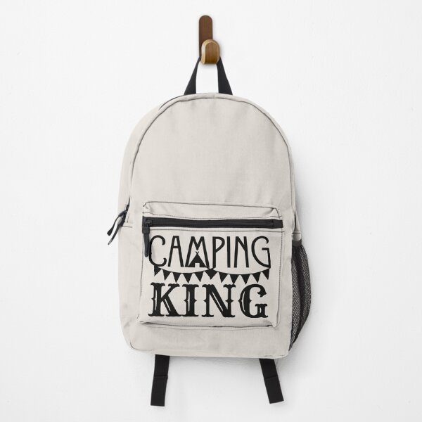 Item preview, Camping King Fun Black Text Camping Design designed and sold by TrulyEpoque.