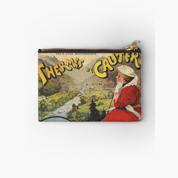 Item preview, Thermes De Cauterets Thermal Bath Vintage French Railways Travel Poster designed and sold by retroposters.