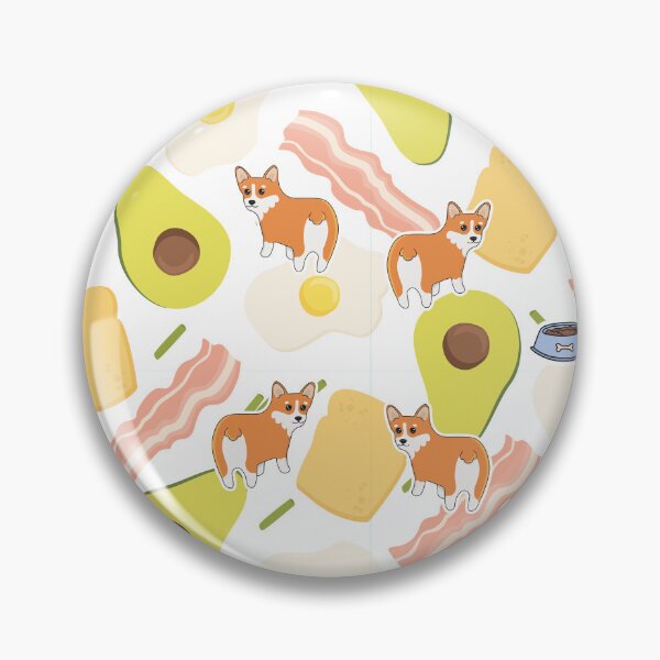 Item preview, Corgi Breakfast  designed and sold by pretty-os.