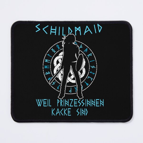 Item preview, Shieldmaiden, because princesses suck-Vikings designed and sold by Shirt-Designs.