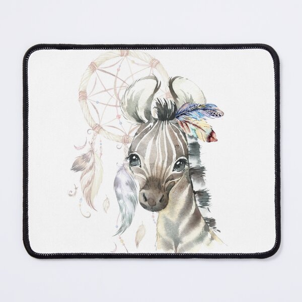 Item preview, Zebra Foal with Boho Feathers and Dream Catcher designed and sold by Paulele.