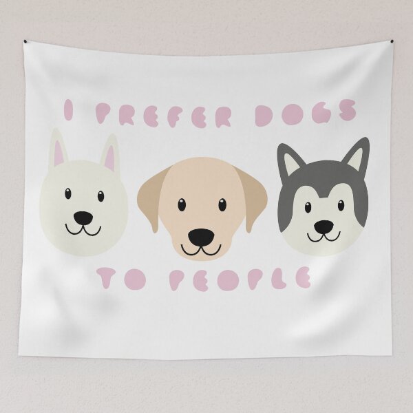 Item preview, I prefer dogs to people  designed and sold by Bidoctor.