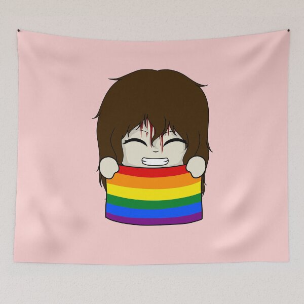 Item preview, creepypasta pride chibi sally williams designed and sold by EveryCuteThings.