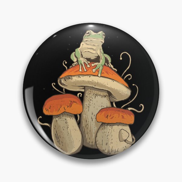 Item preview, Boho Mushroom Frog designed and sold by Slothany.