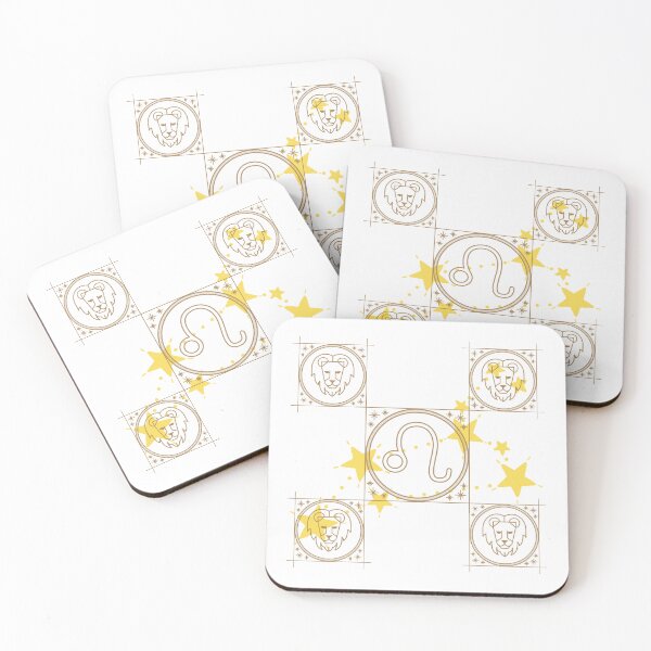 Item preview, Leo Zodiac Pattern on White designed and sold by sandhyabhagath.